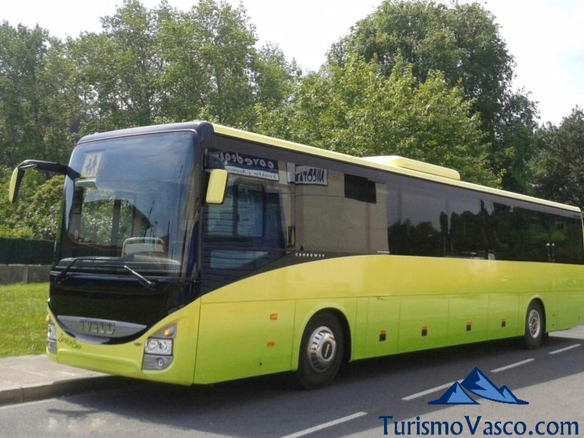 Transporte al salto del nervion, autobus al salto del nervion