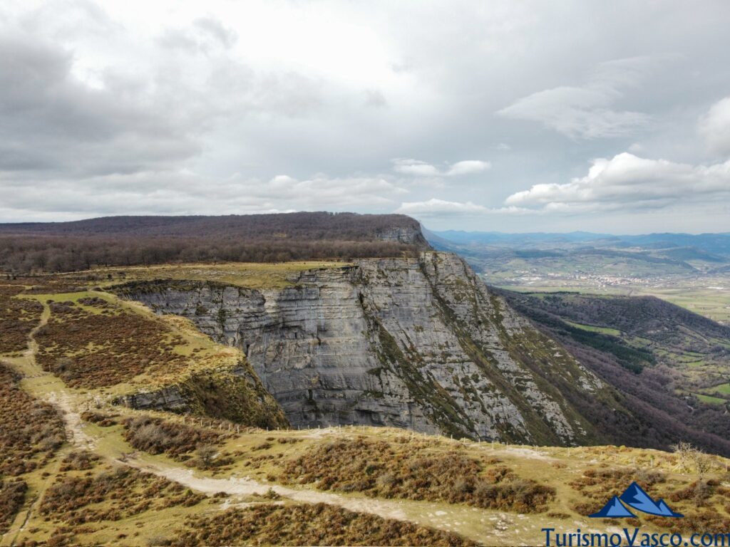 salto del nervion dron untza aparcamiento rutas
